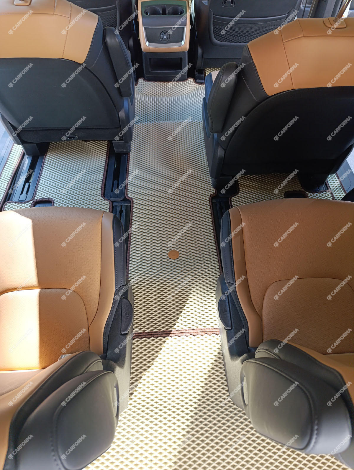 Ворсовые коврики на KIA Carnival IV 9 мест 2020&nbsp;-&nbsp;2025 в Мурманске