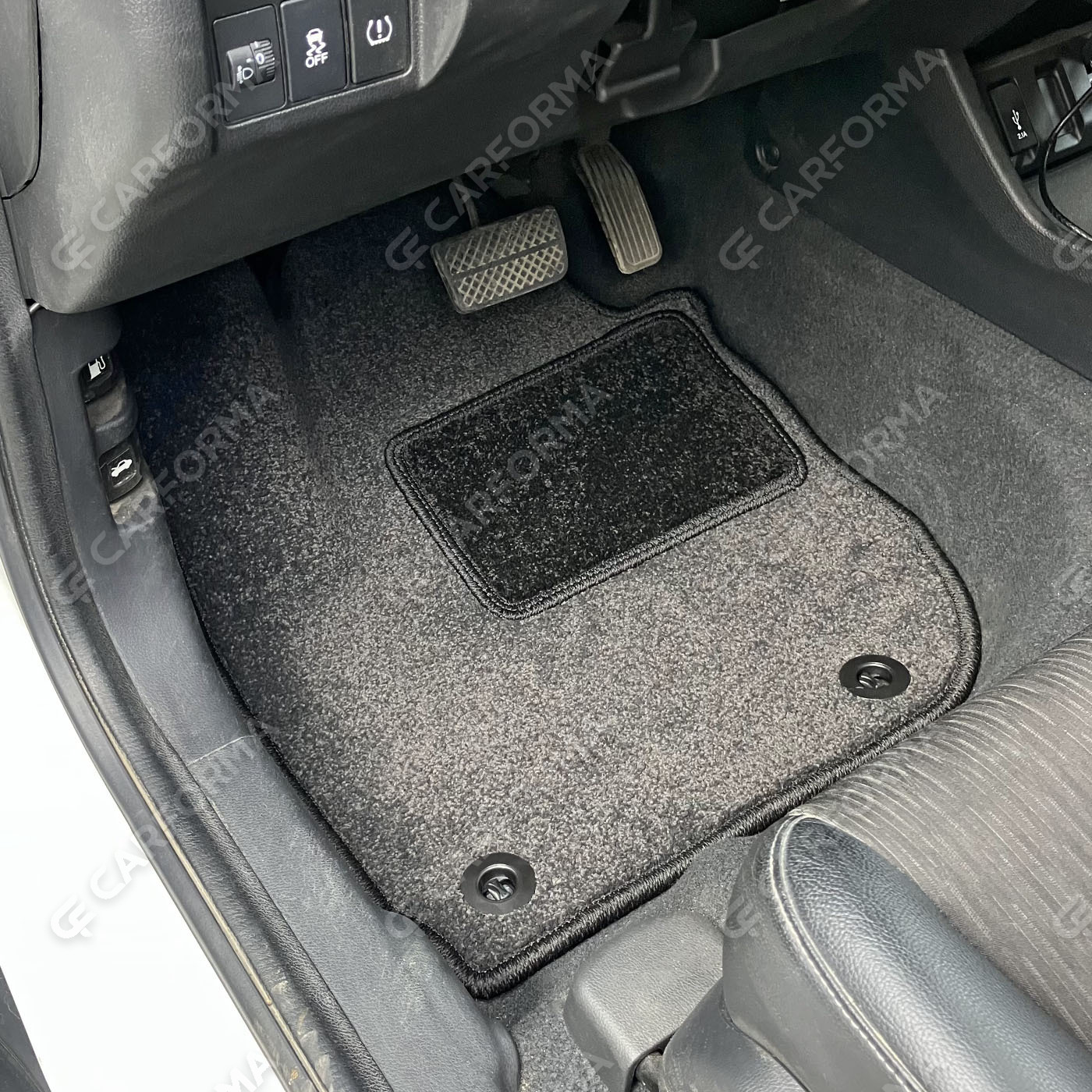 Ворсовые коврики на Honda XR-V I 2014&nbsp;-&nbsp;2022 в Мурманске