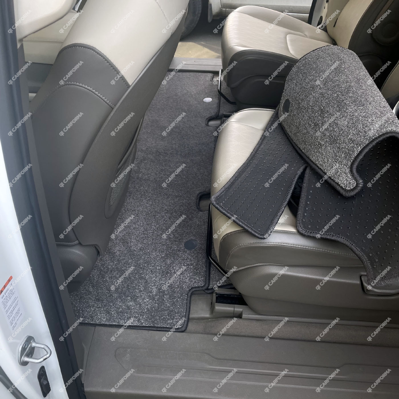 Ворсовые коврики на KIA Carnival IV 9 мест 2020&nbsp;-&nbsp;2025 в Мурманске