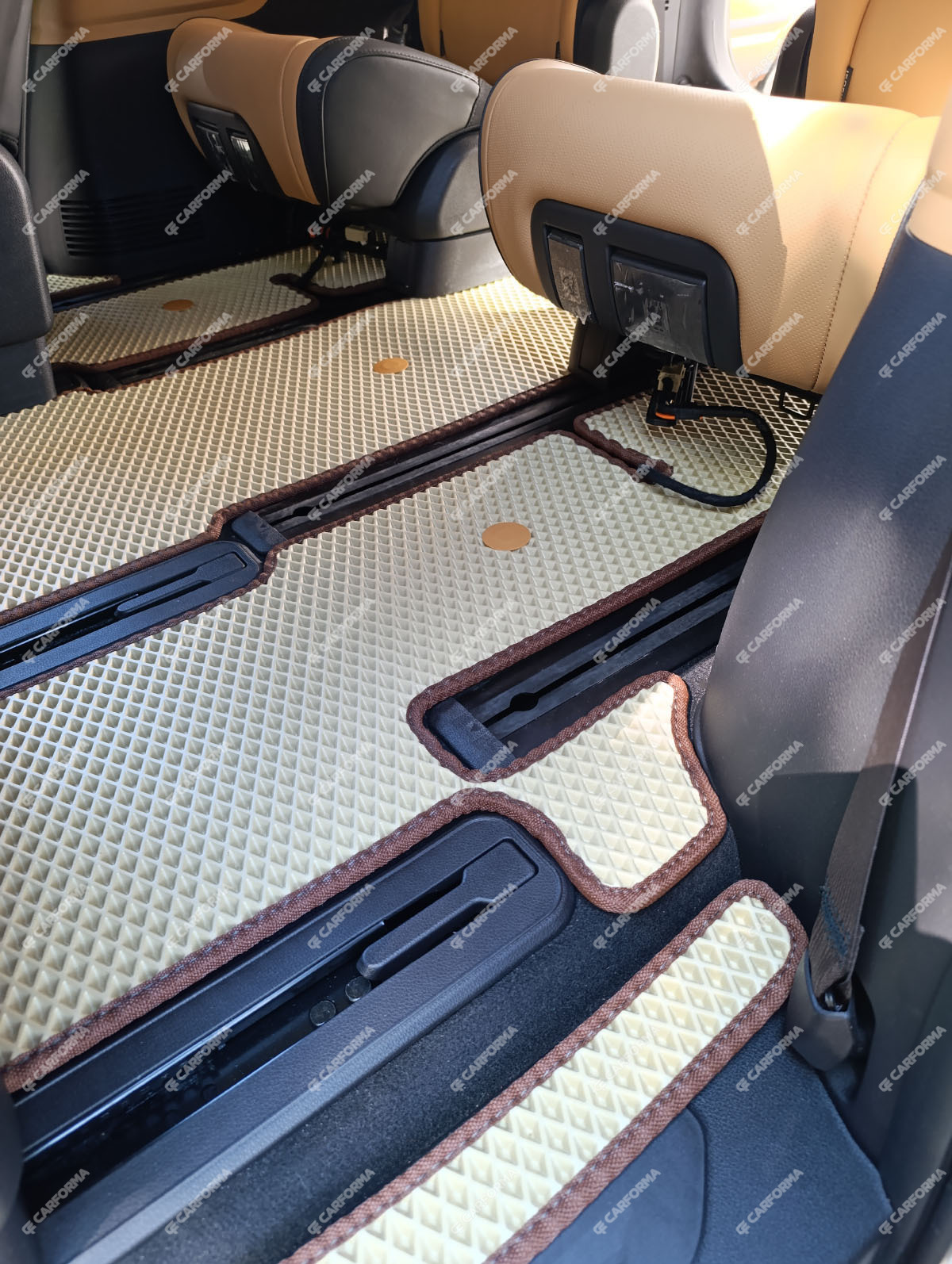 Ворсовые коврики на KIA Carnival IV 9 мест 2020&nbsp;-&nbsp;2025 в Мурманске