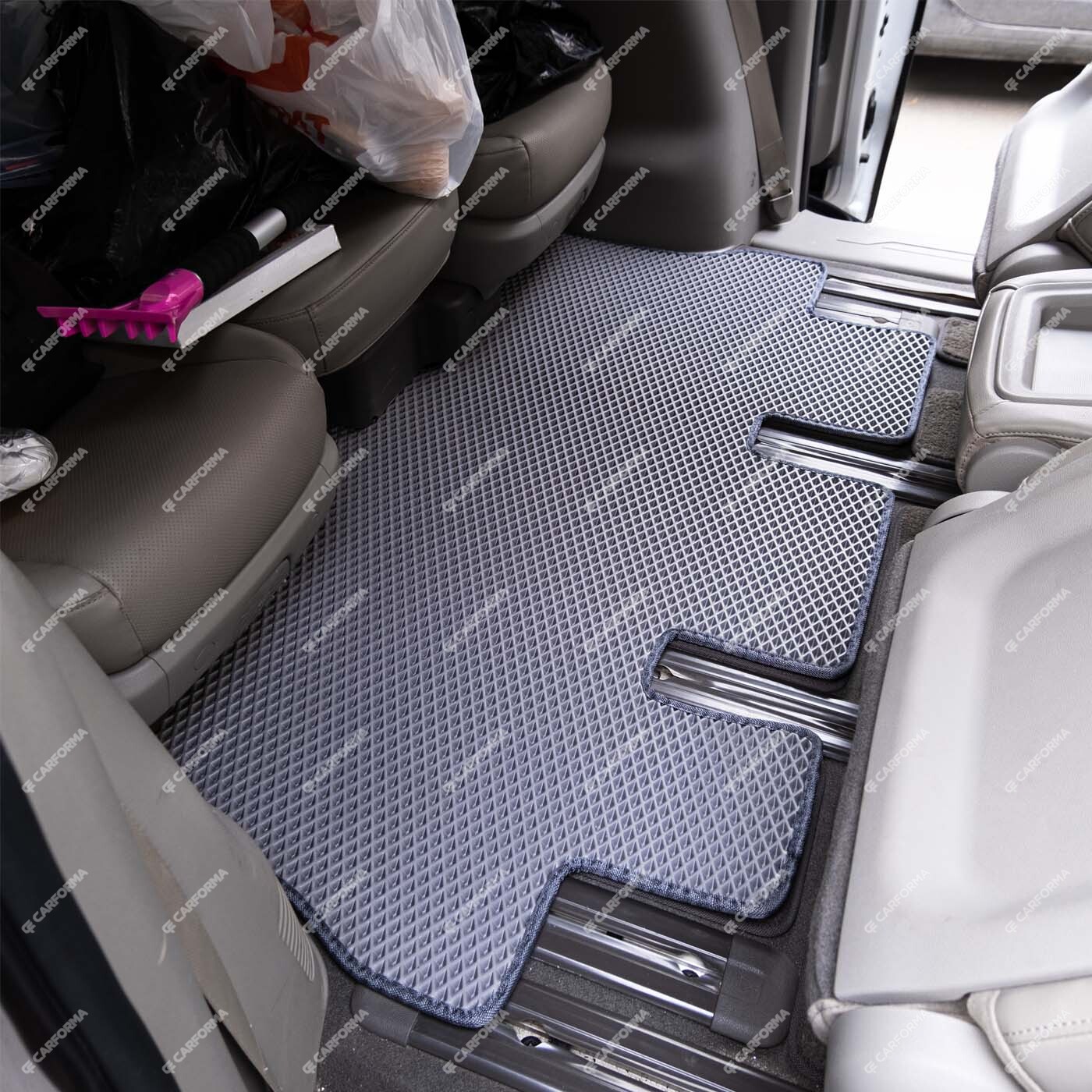 Ворсовые коврики на KIA Carnival III 9 мест и 11 мест 2014&nbsp;-&nbsp;2021 в Мурманске