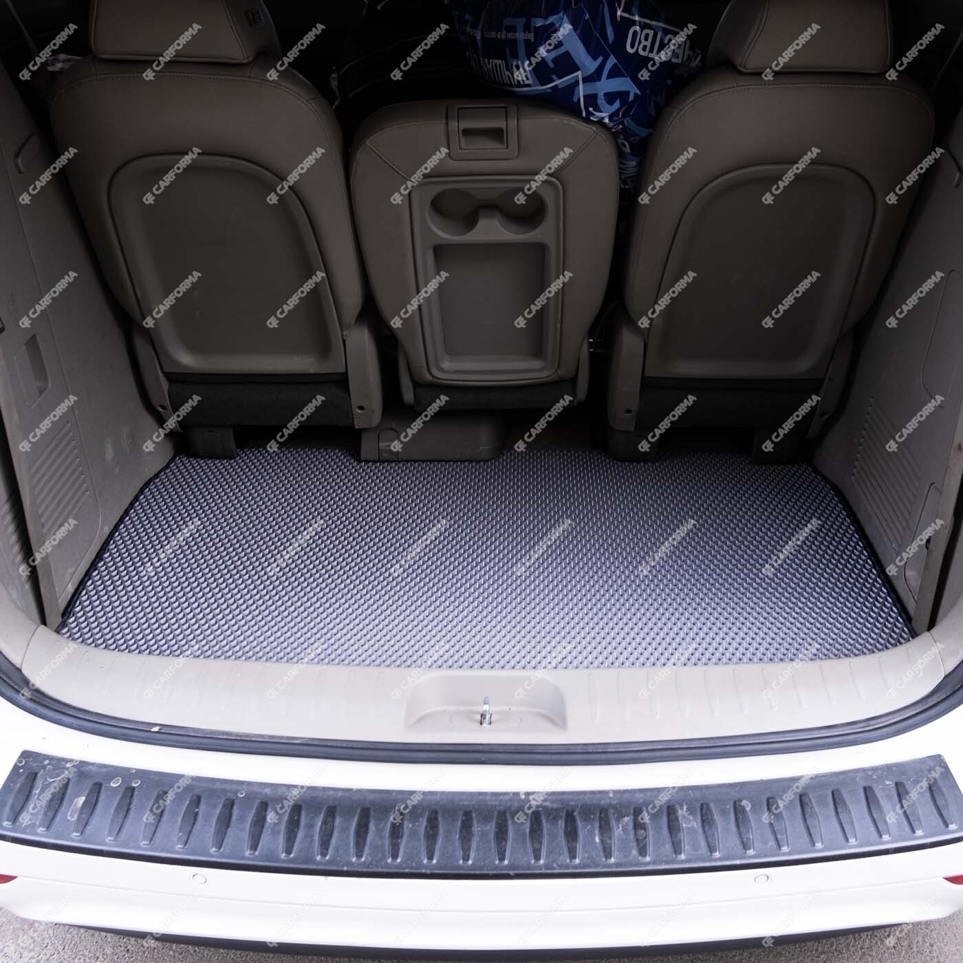 Ворсовые коврики на KIA Carnival III 9 мест и 11 мест 2014&nbsp;-&nbsp;2021 в Мурманске