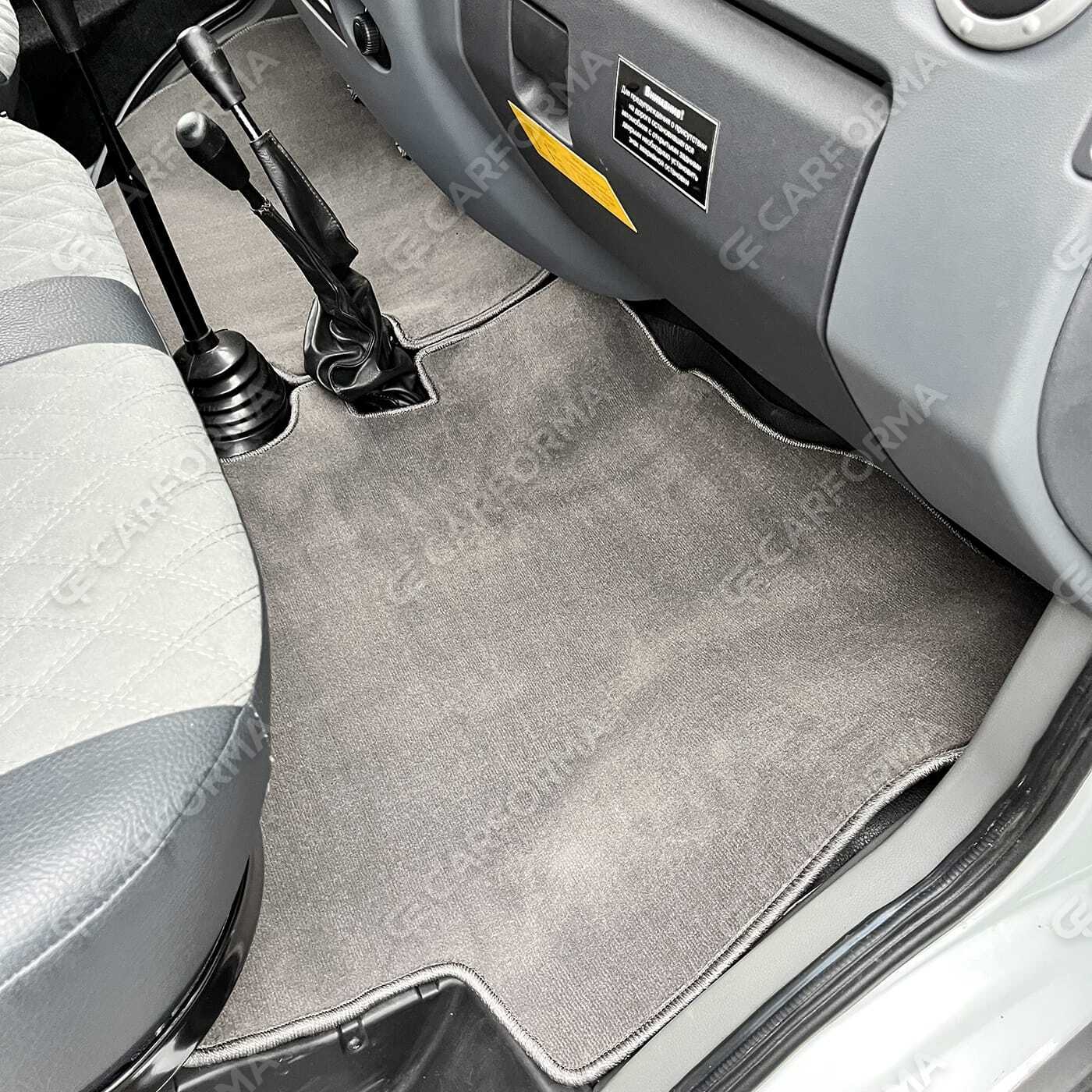 Ворсовые коврики на ГАЗ Соболь Комби грузопассажирский 1998&nbsp;-&nbsp;2026 в Мурманске