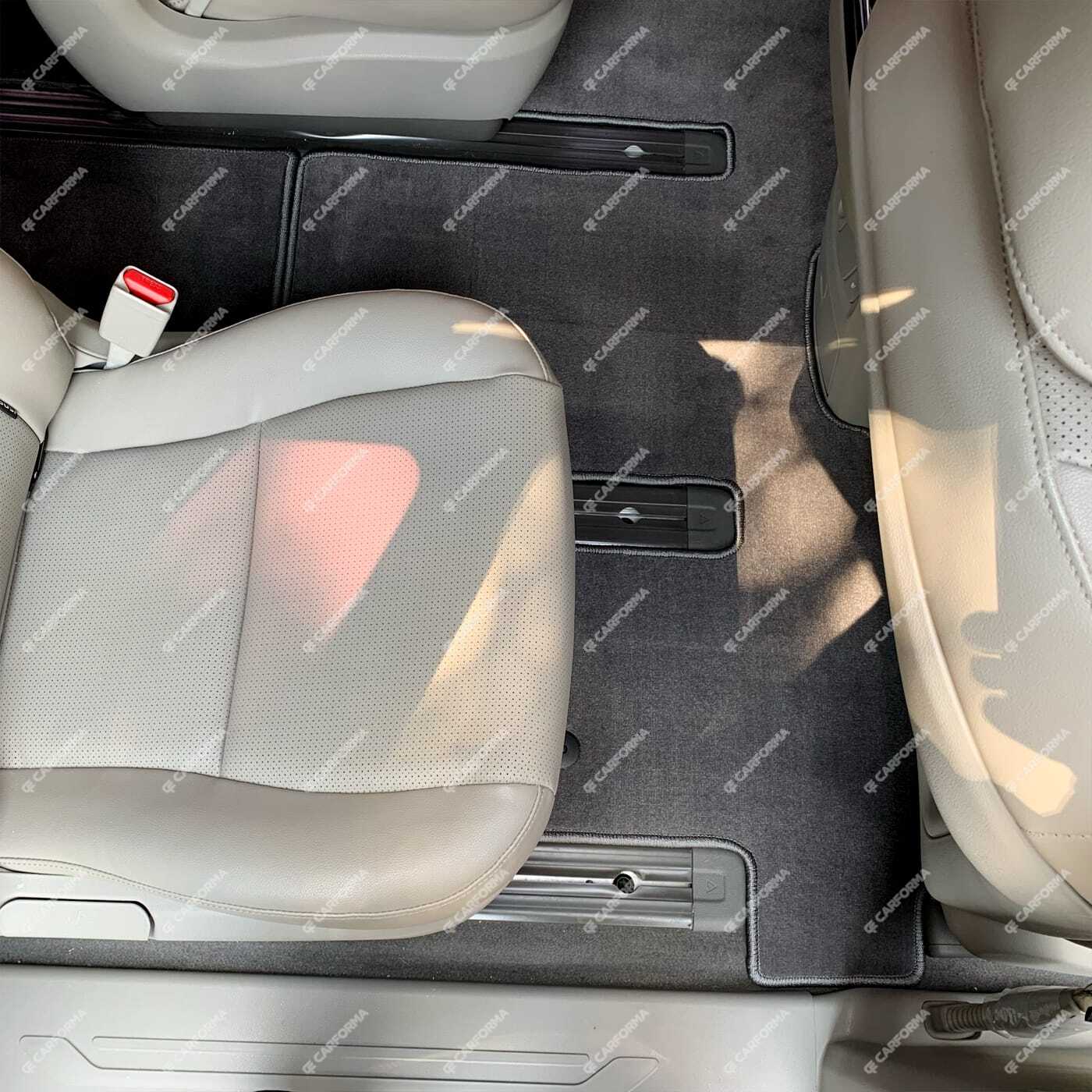 Ворсовые коврики на KIA Carnival III 9 мест и 11 мест 2014&nbsp;-&nbsp;2021 в Мурманске