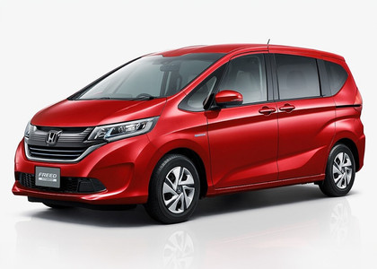 Ворсовые коврики на Honda Freed II 2016 - 2024 в Мурманске