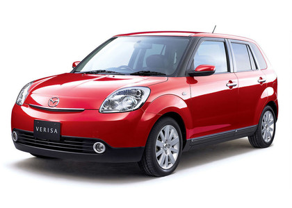 Ворсовые коврики на Mazda Verisa 2004 - 2015 в Мурманске