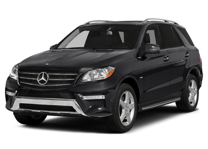 Ворсовые коврики на Mercedes ML (W166) 2011 - 2015 в Мурманске
