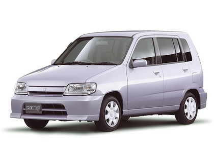 Ворсовые коврики на Nissan Cube I 1998 - 2002 в Мурманске