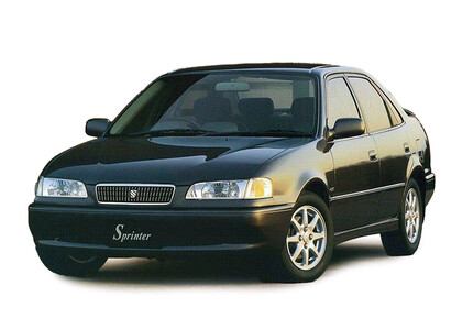 Ворсовые коврики на Toyota Sprinter (E11) 1995 - 2000 в Мурманске