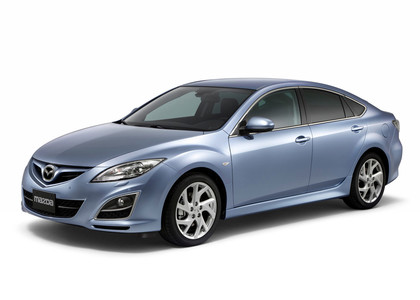 Ворсовые коврики на Mazda 6 2007 - 2012 в Мурманске