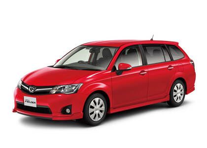 Ворсовые коврики на Toyota Corolla Fielder (E16) 2012 - 2017 в Мурманске