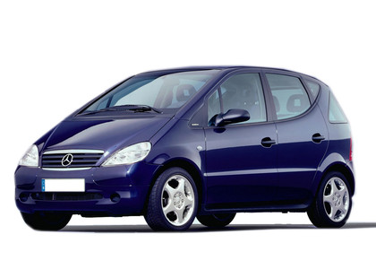 Ворсовые коврики на Mercedes A (W168) 1997 - 2004 в Мурманске