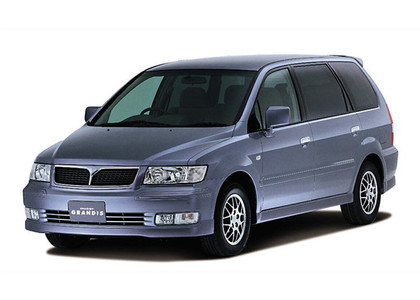 Ворсовые коврики на Mitsubishi Chariot Grandis 1997 - 2003 в Мурманске