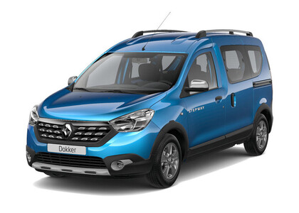 Ворсовые коврики на Renault Dokker Stepway 2018 - 2025 в Мурманске