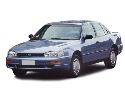 Ворсовые коврики на Toyota Camry (XV10) 1991 - 1996 в Мурманске