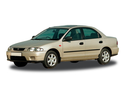 Ворсовые коврики на Mazda 323 1994 - 2000 в Мурманске