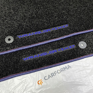 Ворсовые коврики на Jeep Wrangler (JL) 2017&nbsp;-&nbsp;2025 в Мурманске