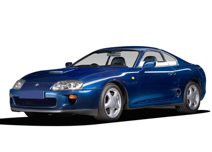 Ворсовые коврики на Toyota Supra (A80) 1993 - 2002 в Мурманске