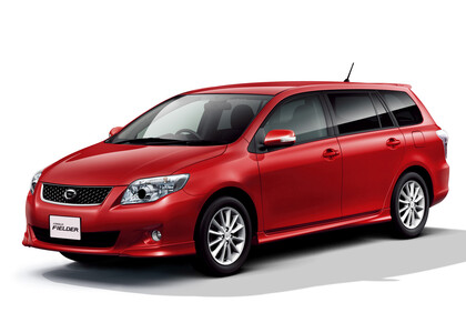 Ворсовые коврики на Toyota Corolla Fielder (E14) 2006 - 2012 в Мурманске