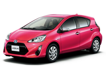 Ворсовые коврики на Toyota Aqua (P10) 2011 - 2021 в Мурманске