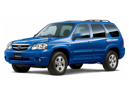 Ворсовые коврики на Mazda Tribute 2000 - 2007 в Мурманске