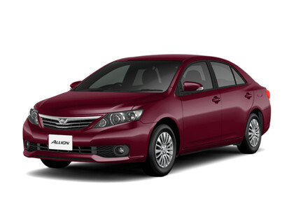 Ворсовые коврики на Toyota Allion II 2007 - 2021 в Мурманске