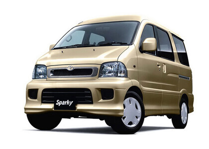 EVA коврики на Toyota Sparky 2000 - 2003 в Мурманске