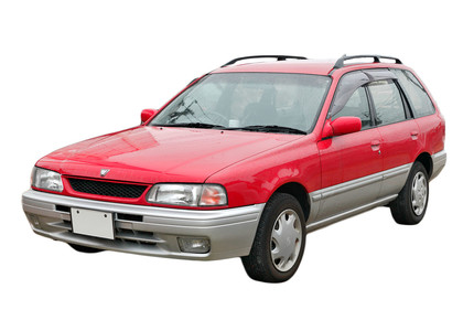 Ворсовые коврики на Nissan Wingroad (Y10) 1996 - 1999 в Мурманске