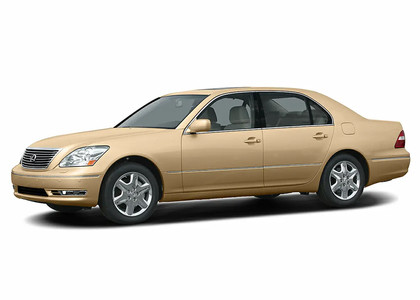 Ворсовые коврики на Lexus LS III 2001 - 2006 в Мурманске