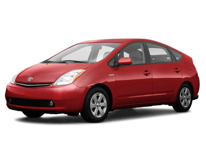 Ворсовые коврики на Toyota Prius (20) 2004 - 2009 в Мурманске