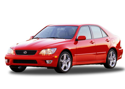 Ворсовые коврики на Lexus IS I 1998 - 2005 в Мурманске