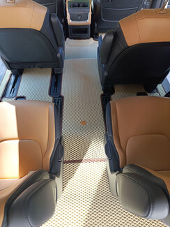 EVA коврики на KIA Carnival IV корейская сборка 2020 - 2025 в Мурманске