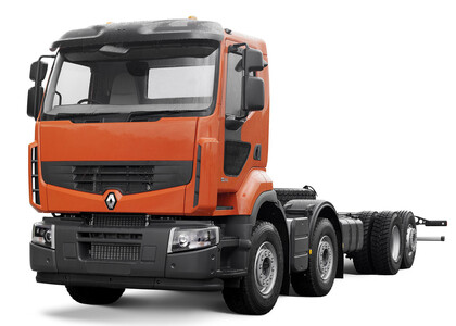 Ворсовые коврики на Renault Premium II 2006 - 2013 в Мурманске