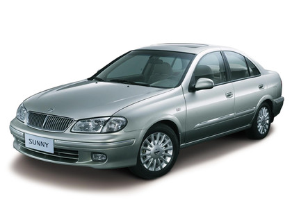 Ворсовые коврики на Nissan Sunny (N16) 2000 - 2005 в Мурманске