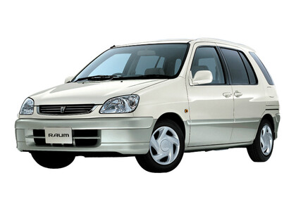 Ворсовые коврики на Toyota Raum I 1997 - 2003 в Мурманске