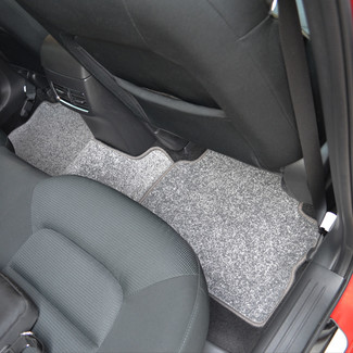 Ворсовые коврики на Mazda CX5 II 2016 - 2025 в Мурманске