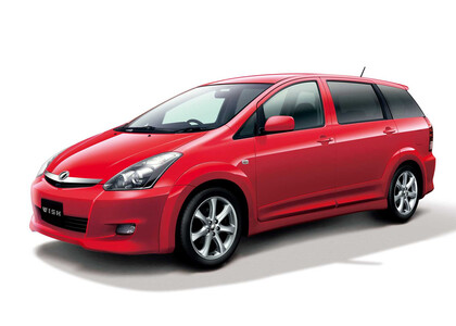 Ворсовые коврики на Toyota Wish I 2003 - 2009 в Мурманске