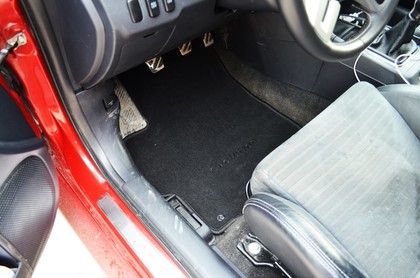 Ворсовые коврики на Mitsubishi Lancer Evolution X 2007 - 2016 в Мурманске
