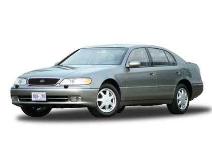 Ворсовые коврики на Lexus GS I 1993 - 1997 в Мурманске