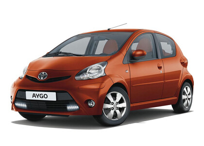 Ворсовые коврики на Toyota Aygo 2005 - 2014 в Мурманске