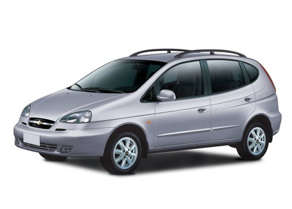 Ворсовые коврики на Chevrolet Rezzo 2004 - 2008 в Мурманске