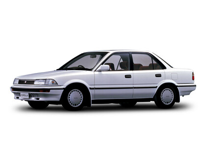 Ворсовые коврики на Toyota Corolla (E9) 1987 - 1993 в Мурманске