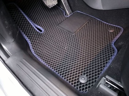 Ворсовые коврики на Mazda CX5 II 2016 - 2025 в Мурманске
