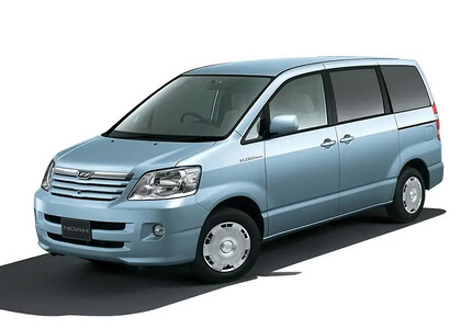 Ворсовые коврики на Toyota Noah (R60) 2001 - 2007 в Мурманске