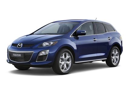 Ворсовые коврики на Mazda CX7 2006 - 2012 в Мурманске