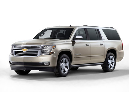Ворсовые коврики на Chevrolet Suburban 2014 - 2020 в Мурманске
