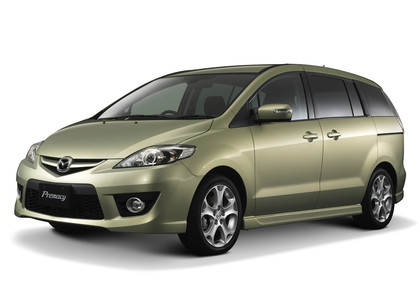Ворсовые коврики на Mazda Premacy II 2005 - 2010 в Мурманске