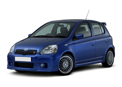 Ворсовые коврики на Toyota Yaris I 1999 - 2005 в Мурманске