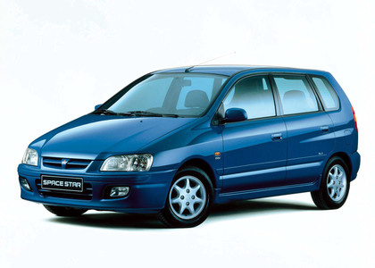 Ворсовые коврики на Mitsubishi Space Star 1998 - 2005 в Мурманске