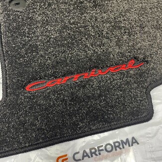 Коврики на KIA Carnival IV 7 мест без оттоманок 2020&nbsp;-&nbsp;2025 в Мурманске